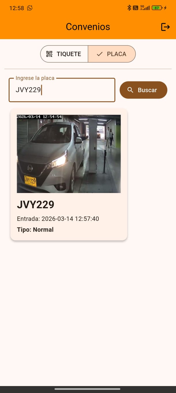 Validation App looking up vehicle by license plate